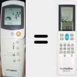 Universal remote control Aircoplus (42530)