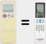 Universal remote control Aircoplus (42530)