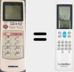 Universal remote control Aircoplus (42530)