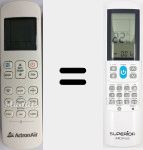 Universal remote control Aircoplus (42530)