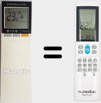 Universal remote control Aircoplus (42530)