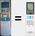 Universal remote control Aircoplus (42530)