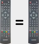 Original remote control BSP1255U-3-DE-W (W23194J)