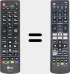 Universal remote control Universal TV LG