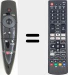 Universal remote control Universal TV LG