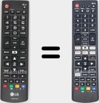 Universal remote control Universal TV LG