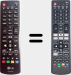 Universal remote control Universal TV LG