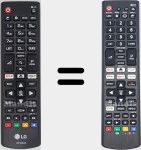 Universal remote control Universal TV LG