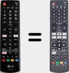 Universal remote control Universal TV LG