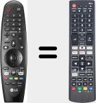Universal remote control Universal TV LG