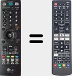 Universal remote control Universal TV LG