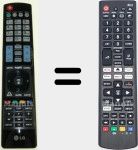 Universal remote control Universal TV LG