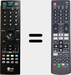 Universal remote control Universal TV LG
