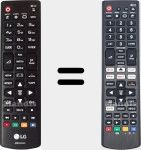 Universal remote control Universal TV LG