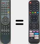 Universal remote control Universal TV Hisense