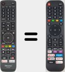 Universal remote control Universal TV Hisense