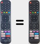 Universal remote control Universal TV Hisense