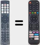 Universal remote control Universal TV Hisense