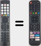 Universal remote control Universal TV Hisense