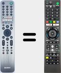 Universal remote control Universal TV Sony