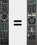 Universal remote control Universal TV Sony