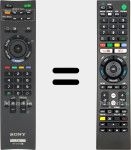 Universal remote control Universal TV Sony