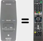 Universal remote control Universal TV Sony