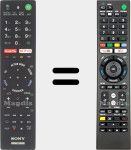 Universal remote control Universal TV Sony