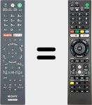 Universal remote control Universal TV Sony