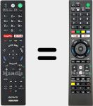Universal remote control Universal TV Sony