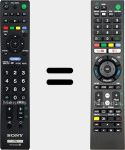 Universal remote control Universal TV Sony
