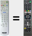 Universal remote control Universal TV Sony