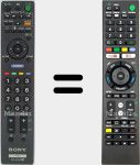 Universal remote control Universal TV Sony