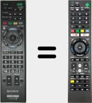 Universal remote control Universal TV Sony