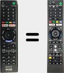 Universal remote control Universal TV Sony