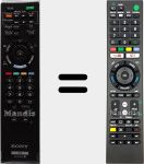 Universal remote control Universal TV Sony