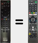 Universal remote control Universal TV Sony