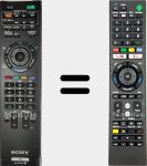 Universal remote control Universal TV Sony