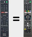 Universal remote control Universal TV Sony
