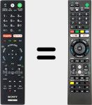 Universal remote control Universal TV Sony