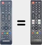Universal remote control Universal TV Samsung