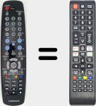 Universal remote control Universal TV Samsung