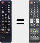 Universal remote control Universal TV Samsung
