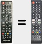Universal remote control Universal TV Samsung