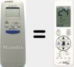 Original remote control Unitronic Air Plus