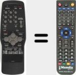 Replacement remote control for 07660BM360