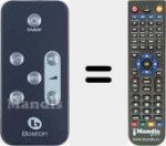 Replacement remote control for Boston (120003561)