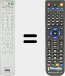 Replacement remote control for RM-EA001 (147939412)