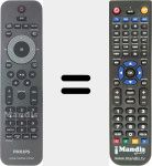 Replacement remote control for CRP632/01 (996510026031)