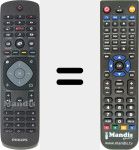 Replacement remote control for YKF348-005 (996595005425)